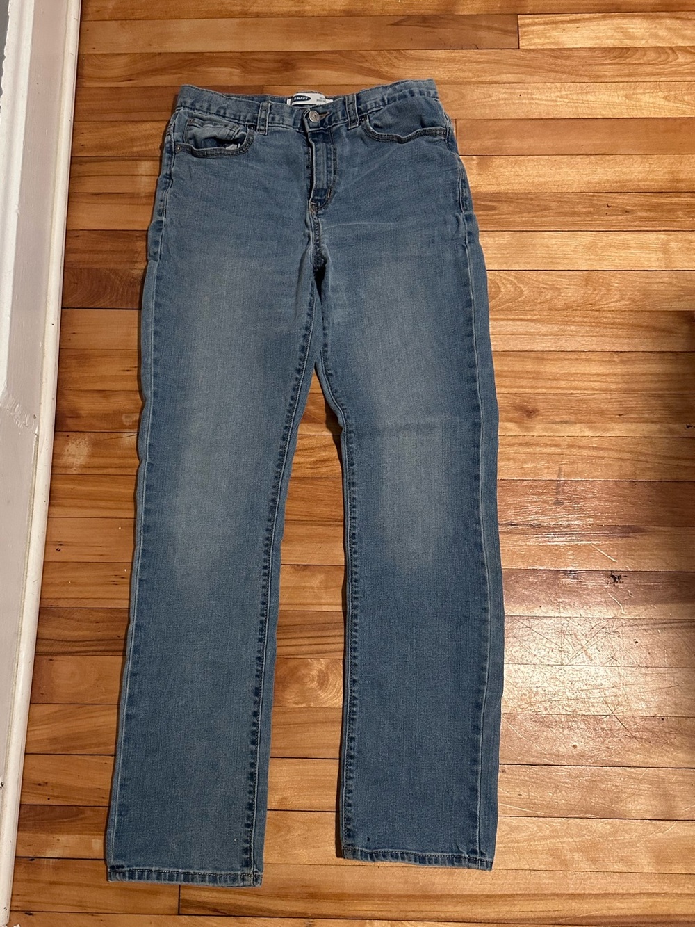 Old Navy Light Blue Women’s Straight-Leg Jeans